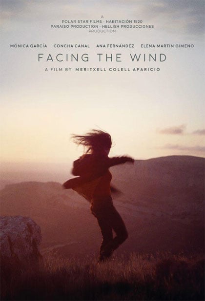 Con el viento : Cartel