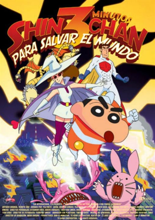 Shin-chan: 3 minutos para salvar el mundo : Cartel