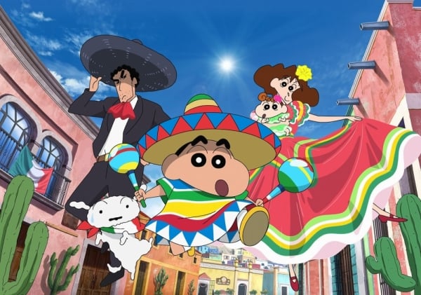 Shin-chan en México: El Ataque del Cactus Gigante : Foto