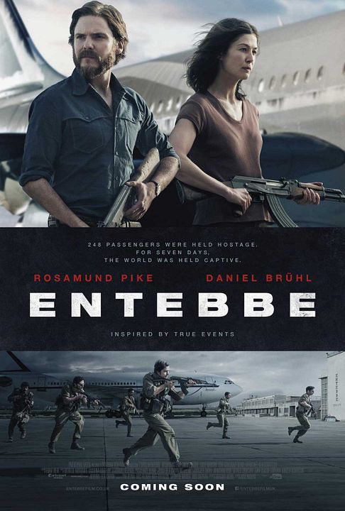 7 días en Entebbe : Cartel
