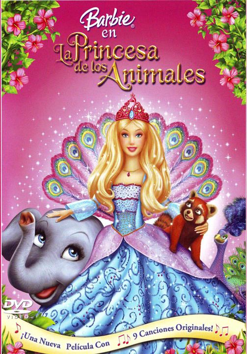 Barbie en la princesa de los animales : Cartel