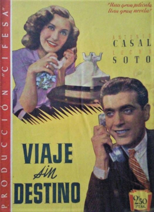 Viaje sin destino : Cartel