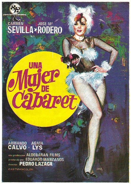 Una mujer de cabaret : Cartel