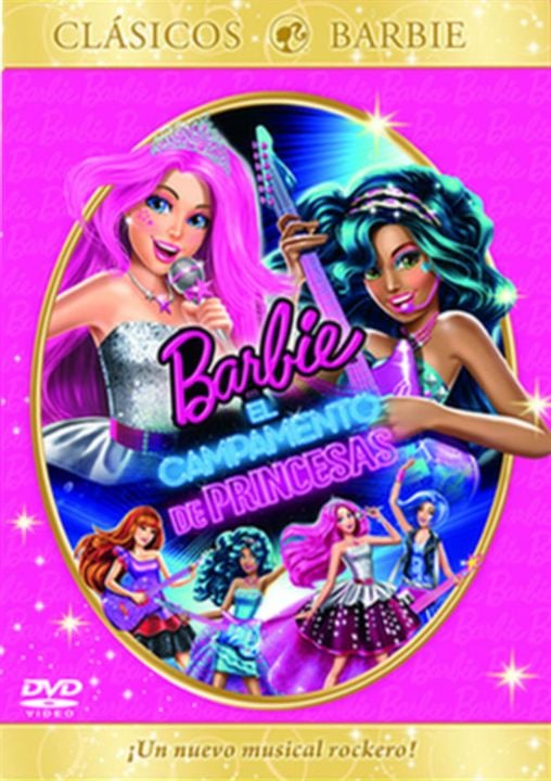 Barbie: el campamento de princesas : Cartel