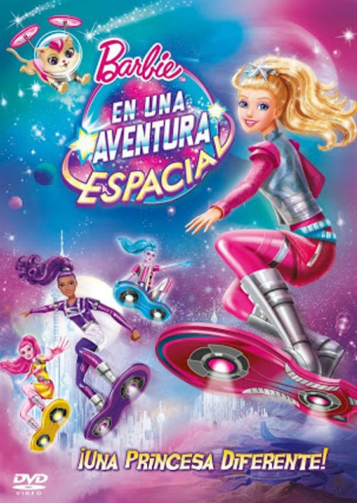 Barbie en una aventura espacial : Cartel
