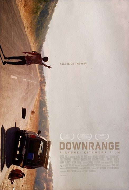 Blanco perfecto (Downrange) : Cartel