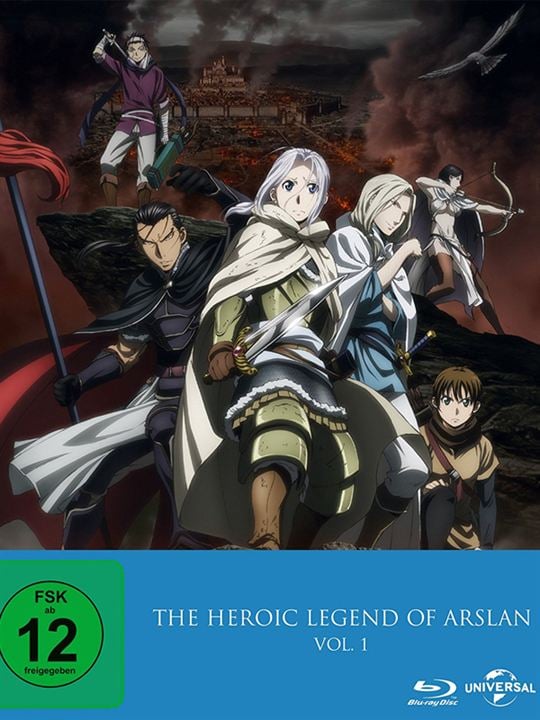 La heroica leyenda de Arslan : Cartel
