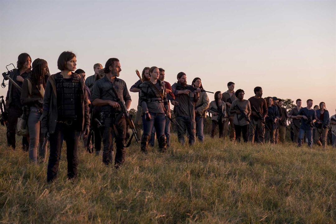 The Walking Dead : Cartel Lauren Cohan, Danai Gurira, Norman Reedus, Andrew Lincoln
