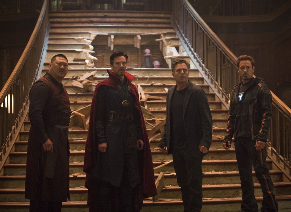 Vengadores: Infinity War : Foto Robert Downey Jr., Benedict Cumberbatch, Mark Ruffalo, Benedict Wong