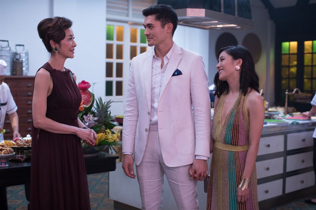 Crazy Rich Asians : Foto Michelle Yeoh, Constance Wu, Henry Golding