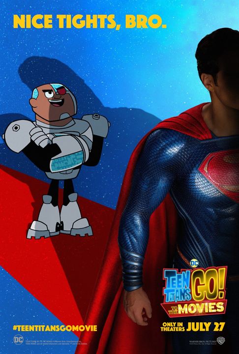 Teen titans go! La película : Cartel