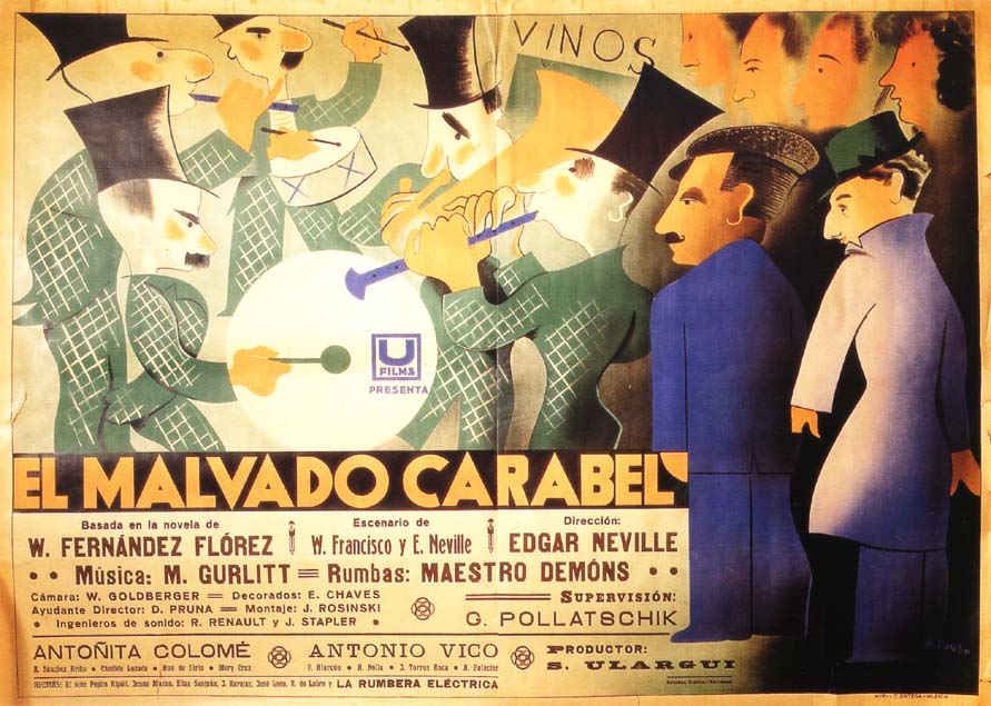 El malvado Carabel : Cartel