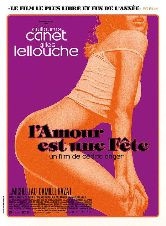 L'Amour est une fête : Cartel