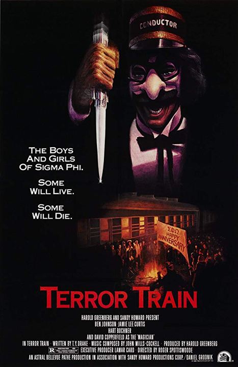 El tren del terror : Cartel