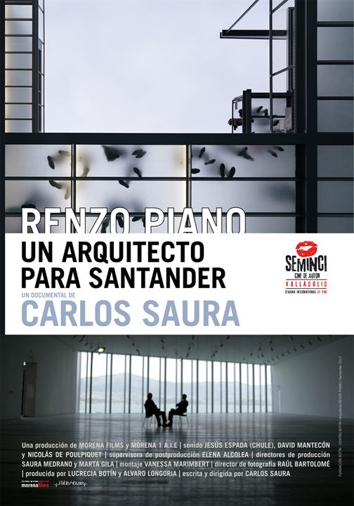 Renzo Piano: Un arquitecto para Santander : Cartel