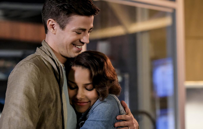 The Flash : Cartel Jessica Parker Kennedy, Grant Gustin