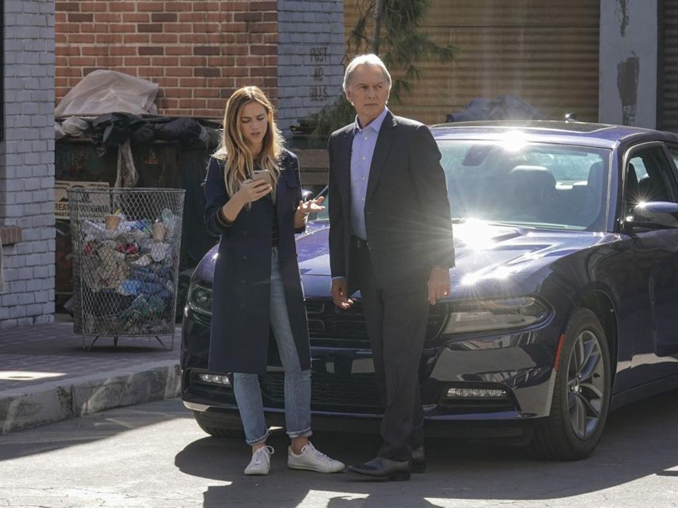 NAVY: Investigación criminal : Foto Emily Wickersham, Mark Harmon