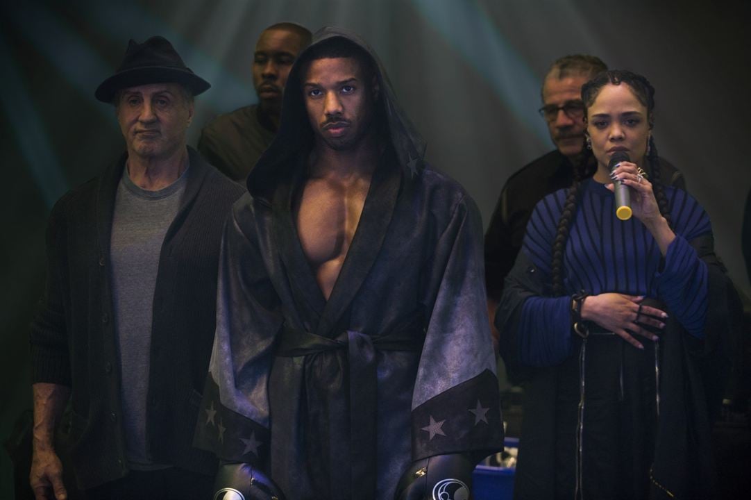 Creed II: La leyenda de Rocky : Foto Sylvester Stallone, Michael B. Jordan, Tessa Thompson