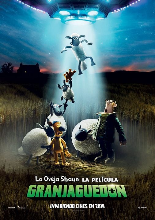 La oveja Shaun, la película: Granjaguedon : Cartel