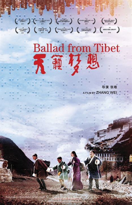 Balada de Tibet : Cartel