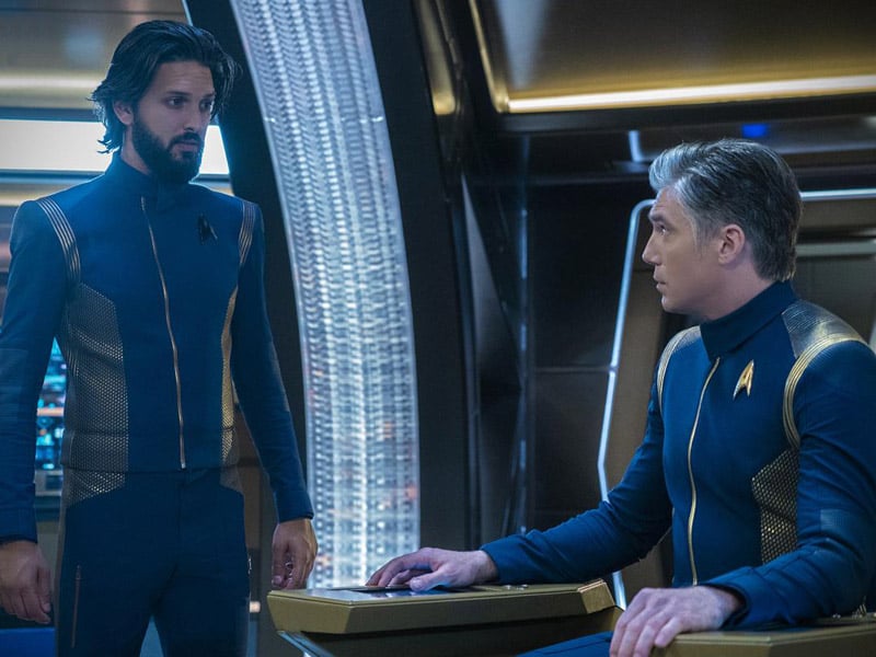 Star Trek: Discovery : Foto Shazad Latif, Anson Mount