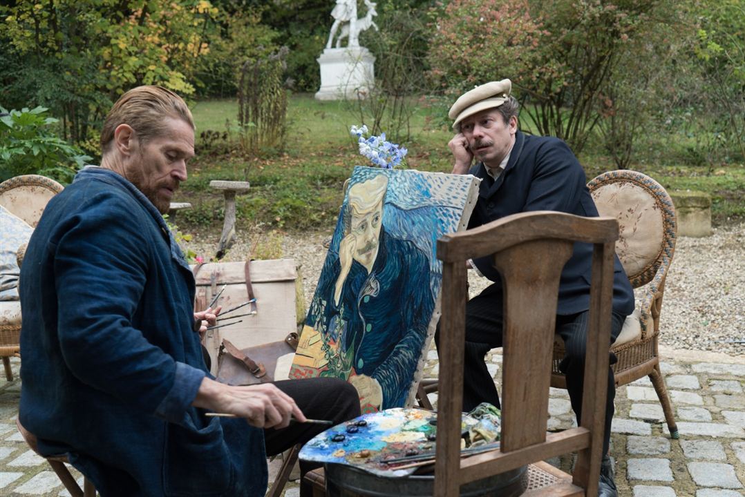 Van Gogh, a las puertas de la eternidad : Foto Willem Dafoe, Mathieu Amalric