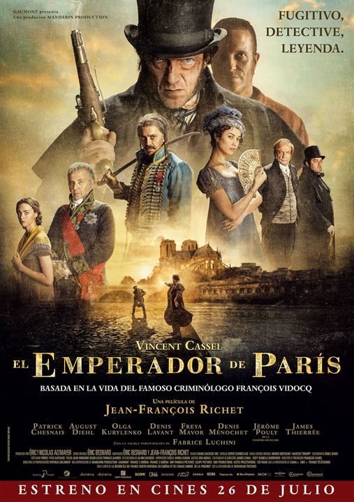 El emperador de París : Cartel