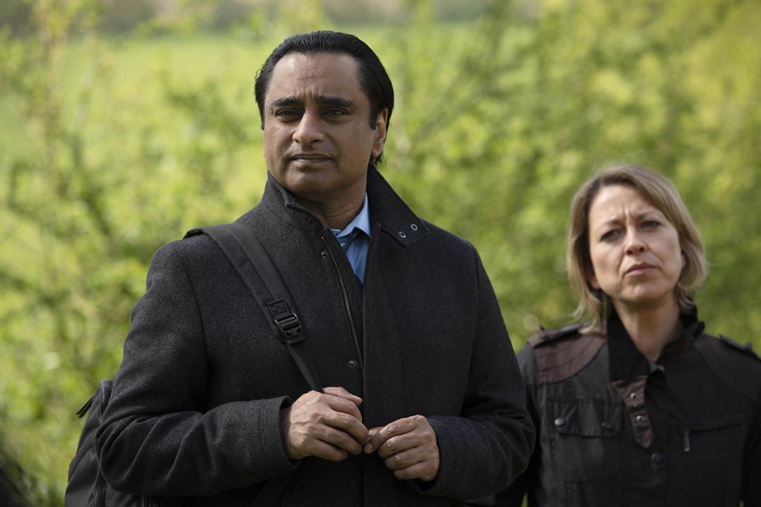 Unforgotten : Foto Sanjeev Bhaskar, Nicola Walker