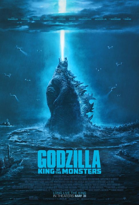 Godzilla: Rey de los Monstruos : Cartel