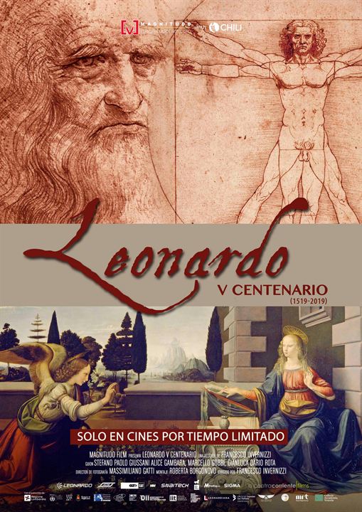 Leonardo, quinto centenario : Cartel