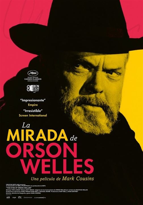 La mirada de Orson Welles : Cartel