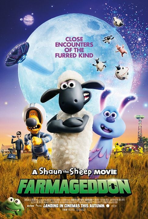 La oveja Shaun, la película: Granjaguedon : Cartel