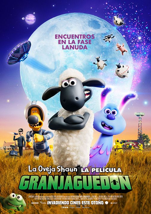 La oveja Shaun, la película: Granjaguedon : Cartel