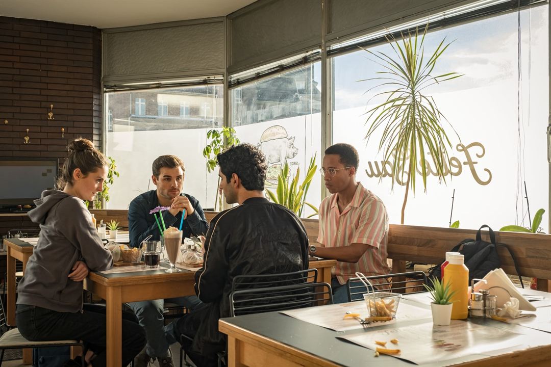 Foto Jerry Hoffmann, Lucas Reiber, Reza Brojerdi, Lea van Acken