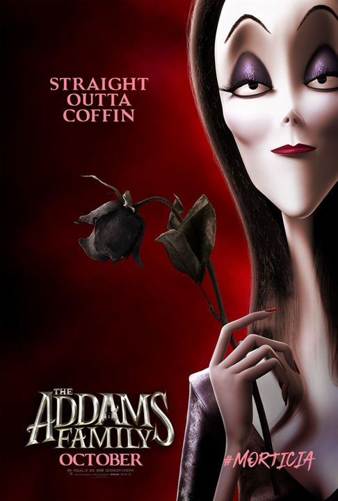 La familia Addams : Cartel