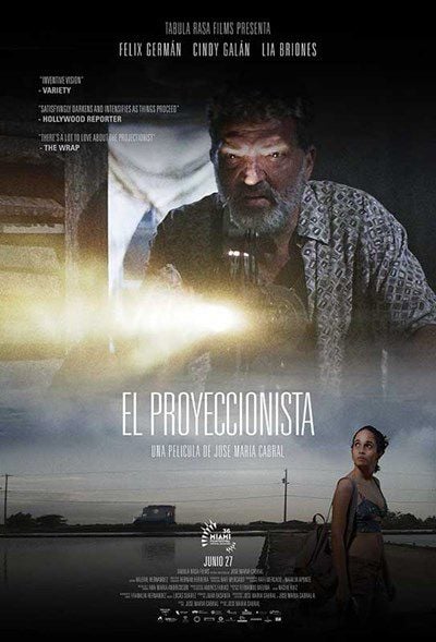 El proyeccionista : Cartel