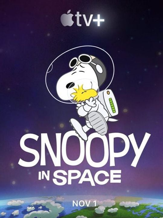 Snoopy en el espacio : Cartel