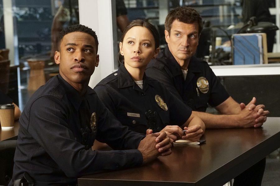 The Rookie : Foto Melissa O'Neil, Titus Makin Jr., Nathan Fillion