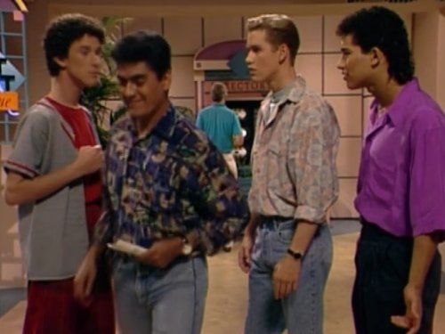 Salvados por la campana : Cartel