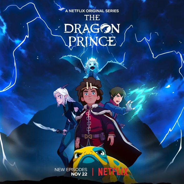 El príncipe dragón : Cartel
