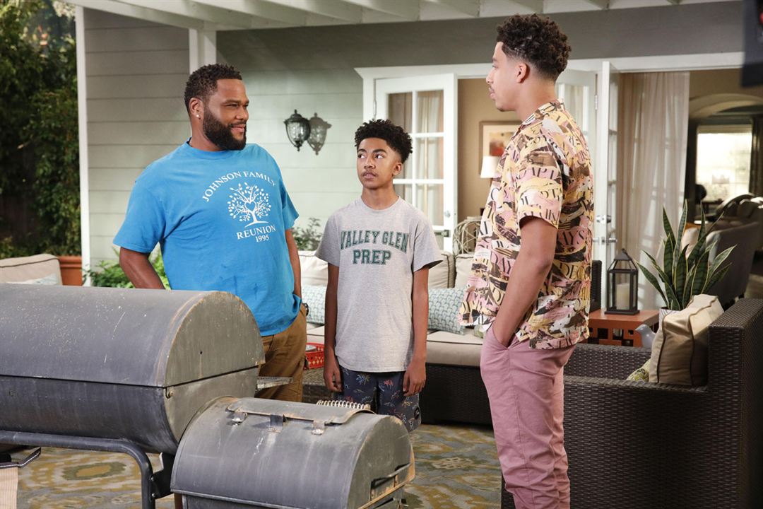 Black-ish : Foto Marcus Scribner, Miles Brown, Anthony Anderson