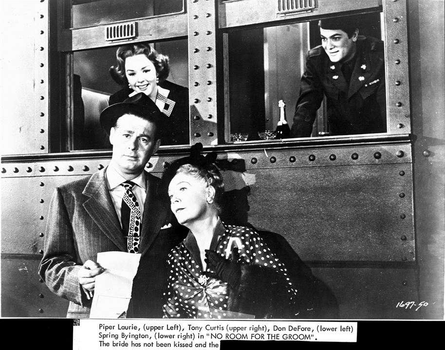 Foto Piper Laurie, Spring Byington, Don DeFore, Tony Curtis