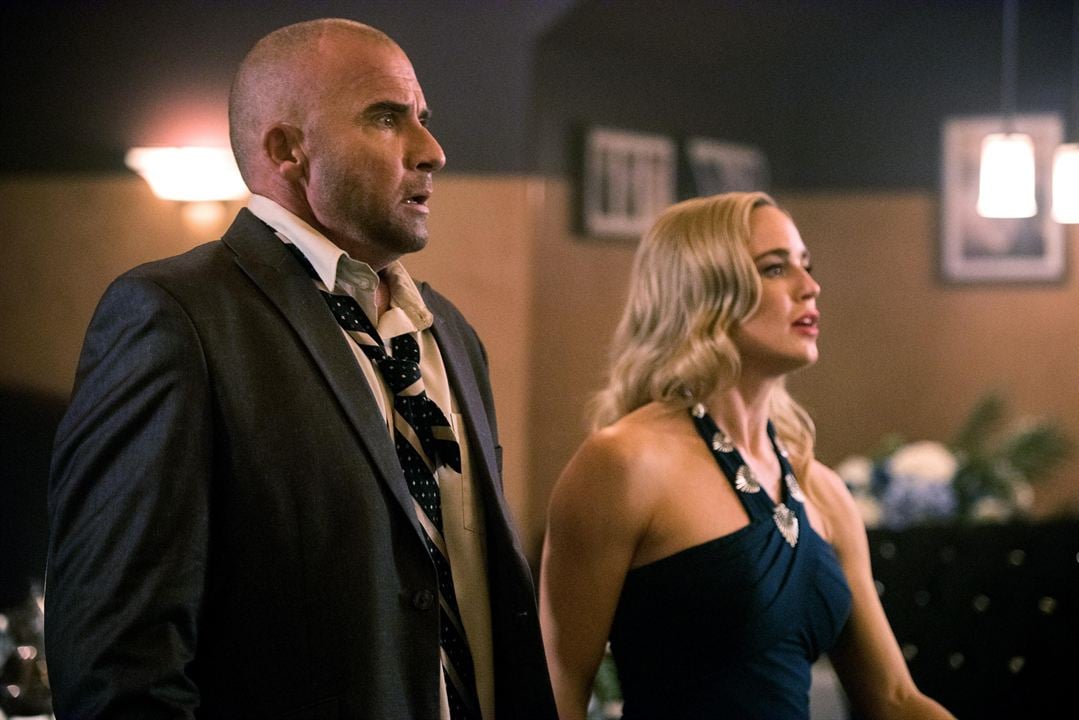 DC's Legends of Tomorrow : Foto Dominic Purcell, Caity Lotz