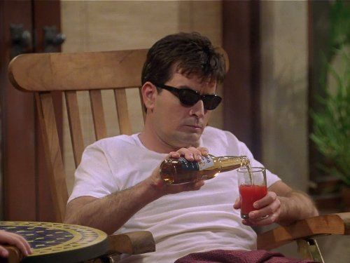 Dos hombres y medio : Cartel