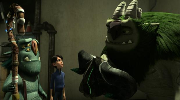 Trollhunters: Cuentos de Arcadia : Cartel