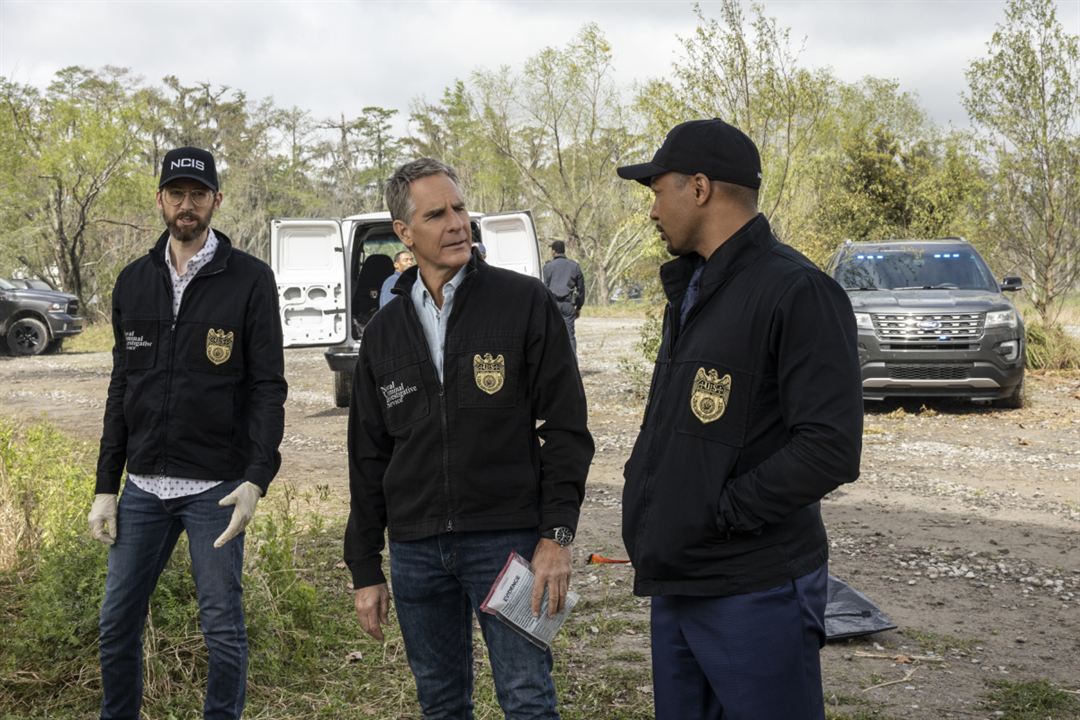 Foto Charles Michael Davis, Rob Kerkovich, Scott Bakula