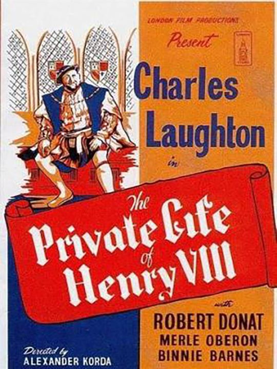 La vida privada de Enrique VIII : Cartel