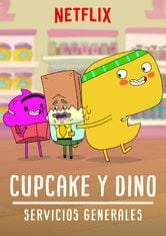 Cupcake y Dino: Arreglos y chapuzas : Cartel