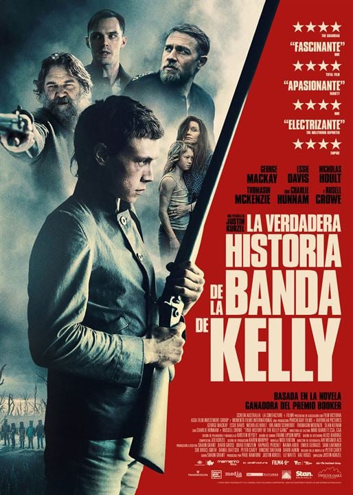 La verdadera historia de la banda de Kelly : Cartel