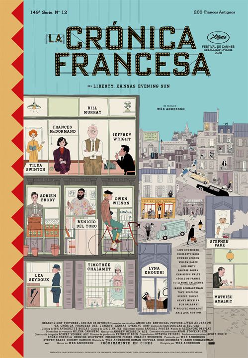 La Crónica Francesa : Cartel